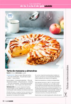 Tarta de manzanas y almendras